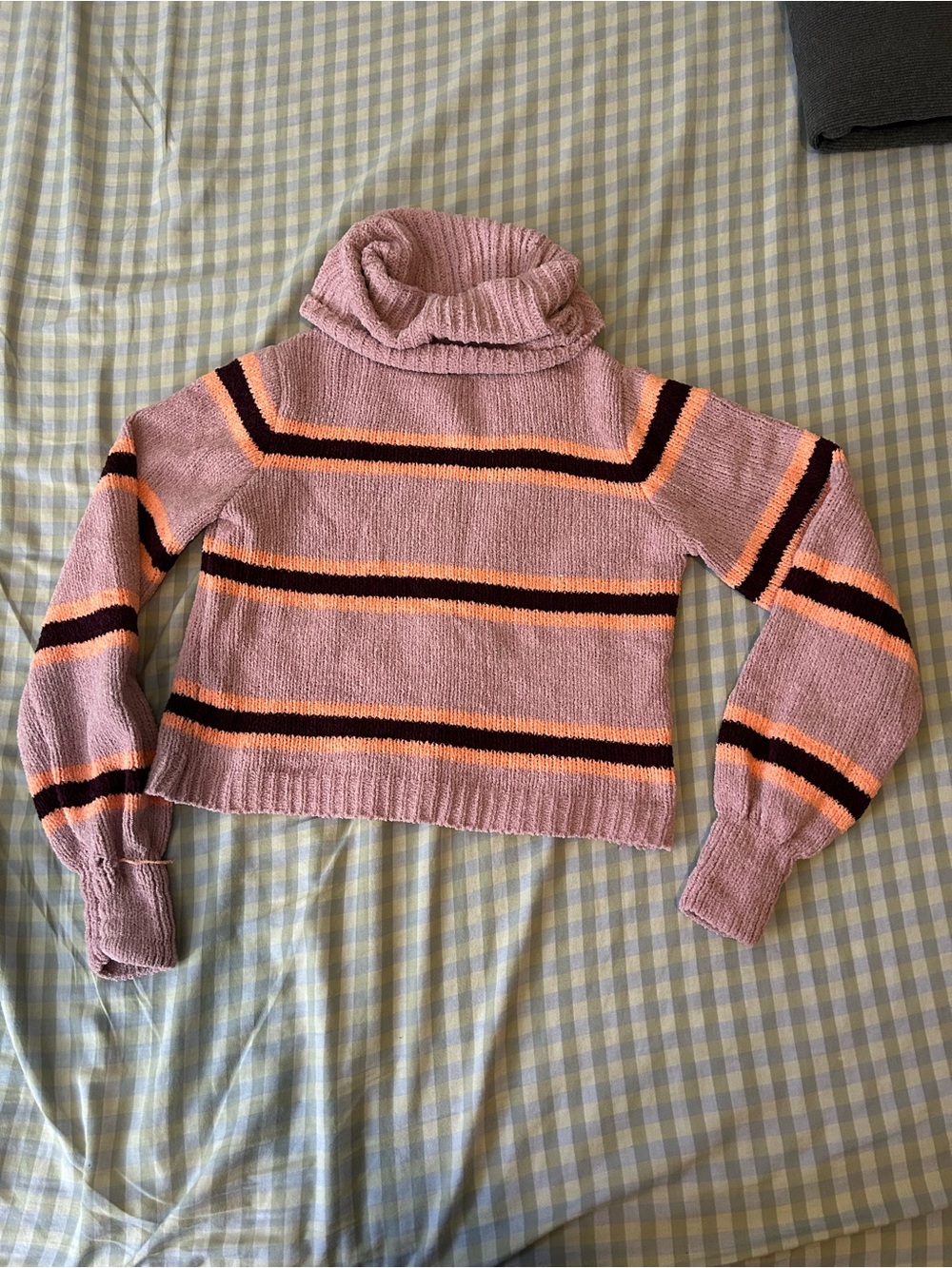 Wild Fable turtleneck striped sweater
